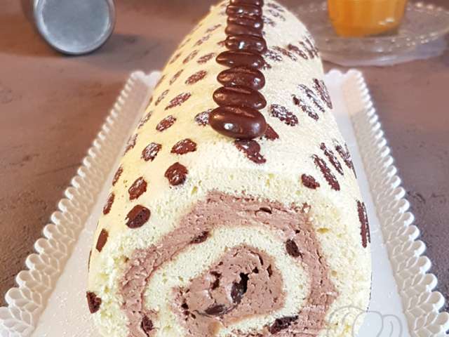 Recettes de Buche a la Creme au Beurre de Le blog de Gourmandise Assia
