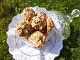 Cookies au blanc d’Oeuf & amande& Son de blé ( recette Facile)