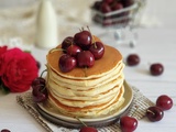 Pancakes Moelleux au Lait Fermenté et Sirop d’Erable