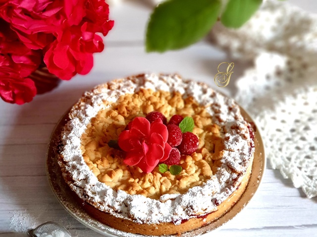 Recettes De Tarte Crumble Et Framboises