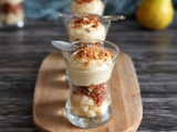Verrines à la Crème Praliné et Poire