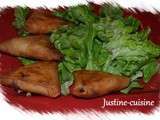 Samossas de poulet aux légumes