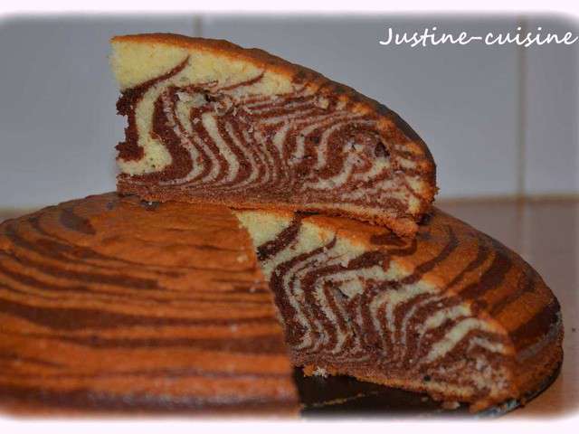 Recettes De Zebra Cake De Le Blog De Justine Cuisine