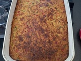 Clafoutis aaux courgettes et poivron