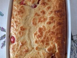 Clafoutis aux tomates cerise