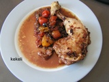 Cocotte de poulet aux tomates (au cookéo)