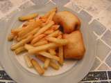 Fish & chips (poissons en beignet frites)