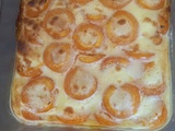 Flan aux abricots