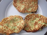 Galettes de courgettes