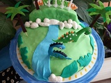 Gâteau d’anniversaire pour les 4 ans de Mayeul