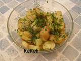Salade de pommes de terre primeur aux herbes aromatiques