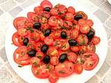 Salade de tomates cerise