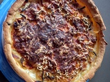 Tarte aux oignons et lardons