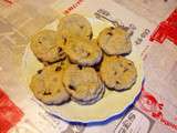 Cookies noix raisin avoine