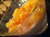 Panna cotta aux poires caramélisées au beurre salé