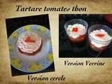 Tartare de tomates au thon