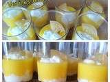Verrines Lemon Curd crème citron