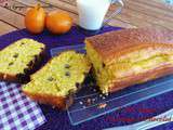 Cake au Tangor (Orange), Curcuma et Chocolat