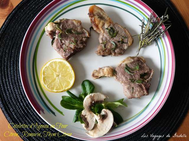 Recettes de Cotelettes d'agneau et Agneau au four
