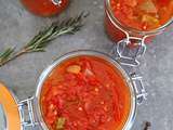 Sauce Tomate en Bocaux aux Epices