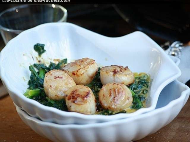 Les Meilleures Recettes de Noix de Saint-Jacques et Épinards