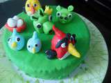 Gâteau angry birds