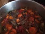 Mijoté de boeuf aux tomates et aux carottes