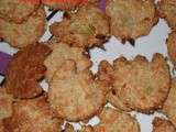 Biscuits apéritifs aux flocons d'avoine