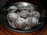 Muffins de pain rassis au chocolat