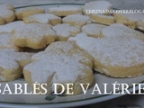 Sablés de Valérie Ducrocq