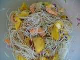 Salade Thaïlandaise aux crevettes