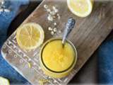 Crème de citron facile au micro-onde (Lemon Curd inratable)