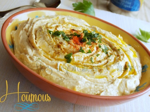 Houmous libanais - Recette 100% authentique et facile - Ma Cuisine Libanaise