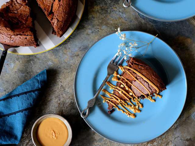 Recettes de Beurre de cacahuète et Gâteau au Chocolat