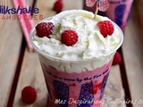Milkshake framboise chocolat blanc