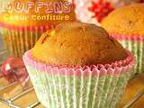 Muffins au citron / coeur confiture