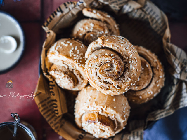 Cuisine Jordanienne, Kenafeh Ou Traditionnelle Pâtisserie