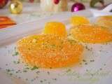 Pâte de fruits à l'orange / recettes de noel