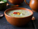 Soupe aux poireaux, recette mexicaine (Sopa de poro y papa)