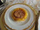 Tatin de mangues au foie gras