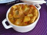 Curry de poulet et pommes de terre