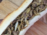 Sandwich foie de veau et oignons