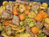 Tajine bœuf et légumes