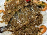 Yassa au poisson et crevettes