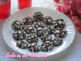 Biscuits craquelés au chocolat de Martha Stewart - 1001 délices de Houria
