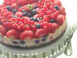 Cheesecake aux fruits rouges - 1001 délices de Houria