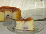 Chesse cake aux myrtilles - 1001 délices de Houria