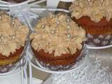 Cupcakes à la crème de marrons - 1001 délices de Houria