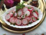 Salade de radis roses - 1001 délices de Houria