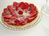 Tarte aux fraises et au chocolat blanc - 1001 délices de Houria